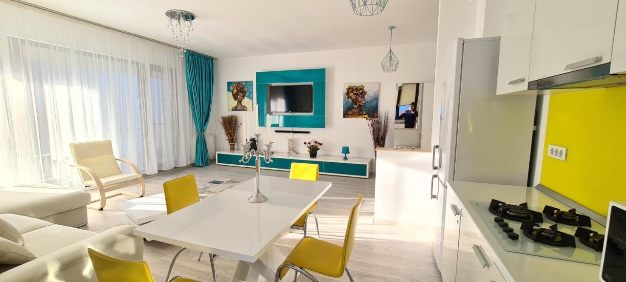 Apartament Blue Sea Navodari Bagian luar foto